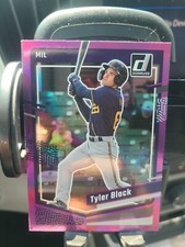 Tyler Black 2023 Donruss Purple Holo Foil Parallel #136