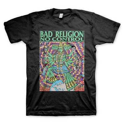 Authentic Bad Religion Kozik No Control T-Shirt S M L XL 2XL NEW