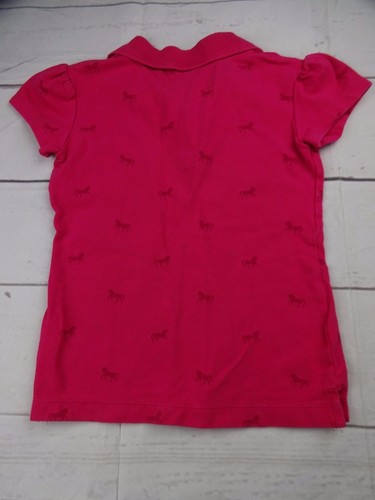 Lot of 2 Girls Shirts Pink Collar & Jean Shirt Size 5 - Picture 5 of 5