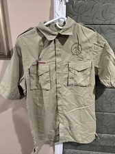 Boy Scout BSA UNIFORM SHIRT New Style Adult Men's Small Short Sleeve B95