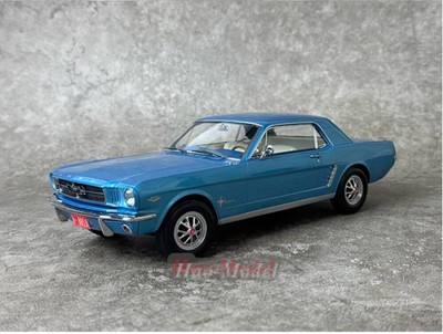 NOREV 1:18 FORD Mustang Coupe 1965 Alloy Diecast Car Model Gifts Display Blue