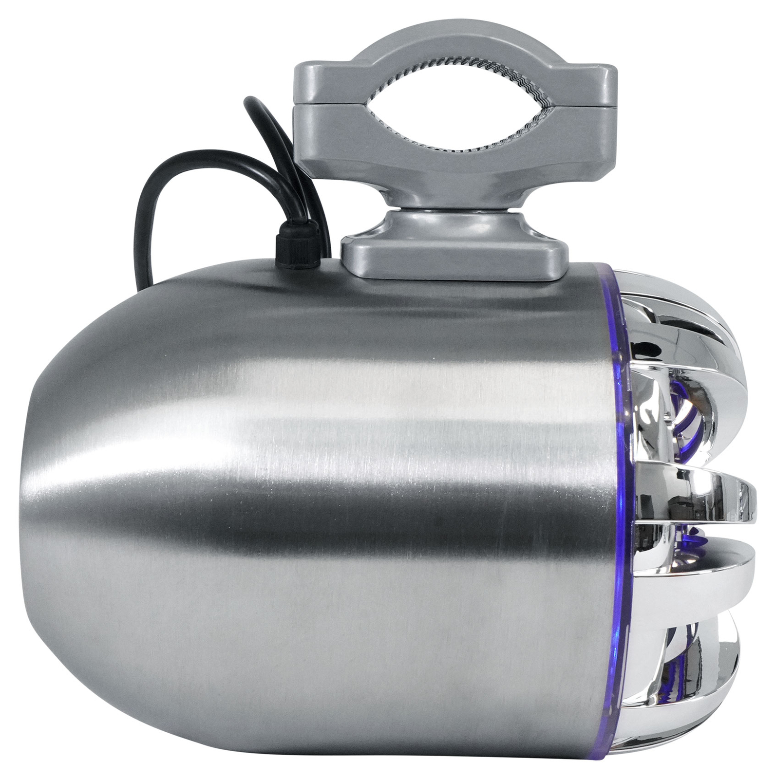 2 Поворотные светодиодные колонки Rockville WB50KLS СЕРЕБРИСТОГО ЦВЕТА 525 дюйма Усилитель MTX для квадроцикловUTV