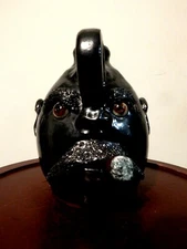 billy j craven  Face  jug,   7 '' TALL  X 5'' WIDE