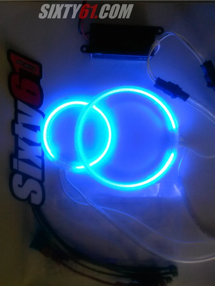 Hayabusa 2008-2017 2018 2019 2020 CCFL Demon Halo Angel Eyes rings lights Suzuki - Image 2 of 3