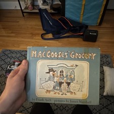 Frank Asch Mac Goose's Grocery Children's Illustrated Hardcover James Marshall