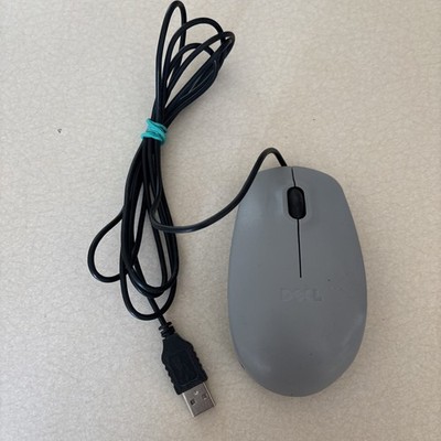 Original DELL Basic Optical Mouse N231 USB kabelgebunden MS111-L grau