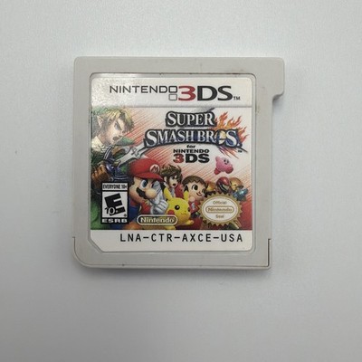 Super Smash Bros for Nintendo 3DS - Mario Link video game Cartridge Only