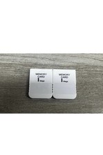 Set Of 2 Memory Cards 1MB For Sony PS1 Playstation 1