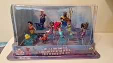 Disney Junior  Ariel The Little Mermaid 9 Deluxe Figurine Set NEW