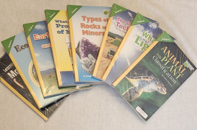 Pearson Science 4th Grade Class Set Leveled Readers 8 Titles/6 each New