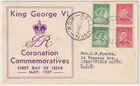AUSTRALIA 1937: "Small Crown" FDC for 1d & 2d KGVI definitive issue · exc cond.