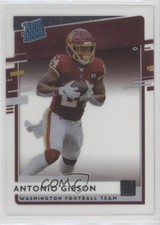 2020 Panini Chronicles Clearly Donruss Rated Rookie Antonio Gibson #RR-AG 0pd2
