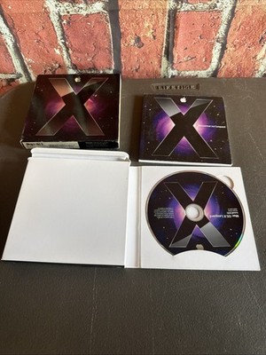 Apple Mac OS X Leopard Version 10.5 Install DVD Disk + Manual