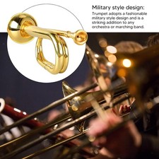 Trumpet Marching Bugle Brass Alloy Instrument