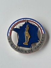 médaille ESF CHAMOIS OR de 1945  insigne école du ski français très rare