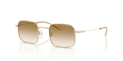 NEW Armani Exchange 2055S Sunglasses 611013 Gold 100% AUTHENTIC
