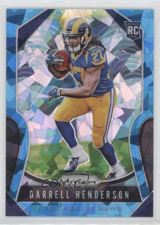 2019 Panini Prizm Rookies Blue Ice 67/99 Darrell Henderson #330 Rookie RC 0jq