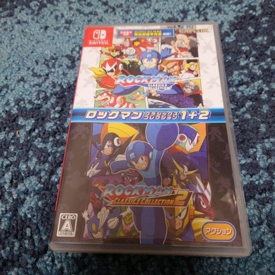 Japanese Only Mega Man Legacy Collection 1+2 Nintendo Switch Cartridge Only 1