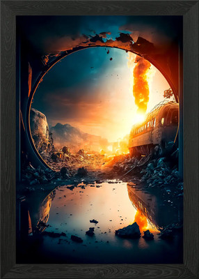 The Last Tree Framed Wall Art Poster Canvas Print Picture