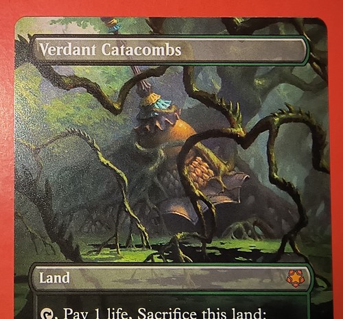 MTG: MAGIC, VERDANT CATACOMBS, TARKIR, DRAGONSTORM, REGULAR MYTHIC 0113 NM - Picture 2 of 4