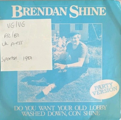 Brendan Shine Do You Want Your Old Lobby Washed Down Vinyl Record VG/VG PLAY223