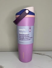 Owala 30oz FreeSip Sway Stainless Steel Water Bottle - Pretty in Purple NEW