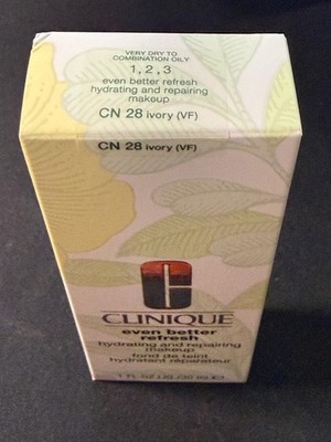 Clinique Even Better Refresh Hydrating and Repairing - CN 28 Ivory -1oz/30ml-NIB