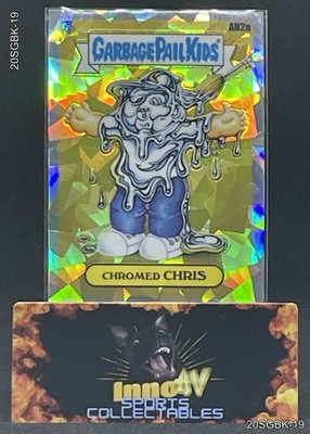 2020 Topps  Chrome Garbage Pail Kids  Chromed Chris #AN2a Atomic Refractor
