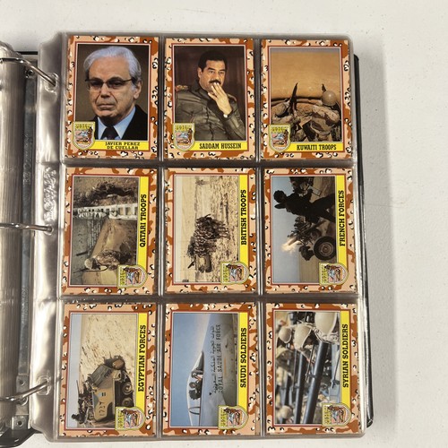 1991 TOPPS DESERT STORM 264-CARD+44-STICKER SET VICTORY/HOMECOMING master set - Picture 11 of 23