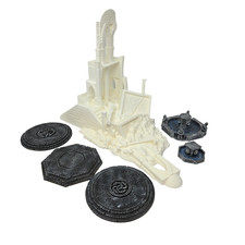 Fantasy Scatter Terrain Ruins Structure Tiles Fountain TTRPG Warhammer  28mm
