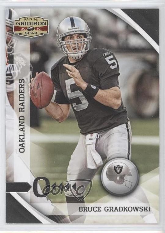 2010 Panini Gridiron Gear Silver O's 93/250 Bruce Gradkowski #108 0a1