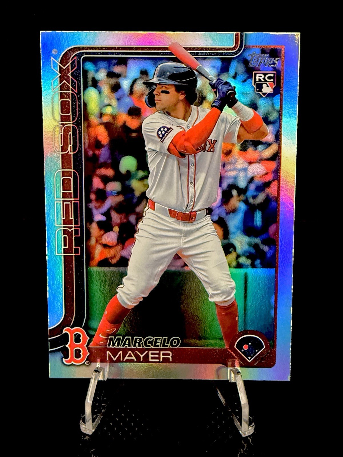 2025 Topps Update Marcelo Mayer #US105 True Rookie Rainbow Foil (RC)