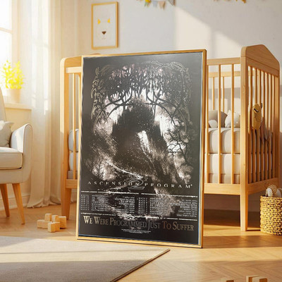 Bring Me The Horizon Concert Poster BMTH Ascension Program Tour Wall Art Print