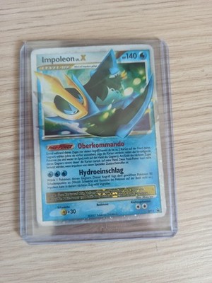 Impoleon LV.X Black Star Promo DP 11 Pokémon German Excellent