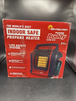 #ad #ad Mr. Heater Portable Buddy 9000 BTU Radiant Propane Indoor Outdoor Space Heater $75.00