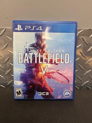 Battlefield v Deluxe Edition Sony PlayStation 4 Video Game