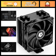 High-Performance CPU Air Cooler, 4 Heatpipes, 120mm PWM Fan, Silent Cooling Solu