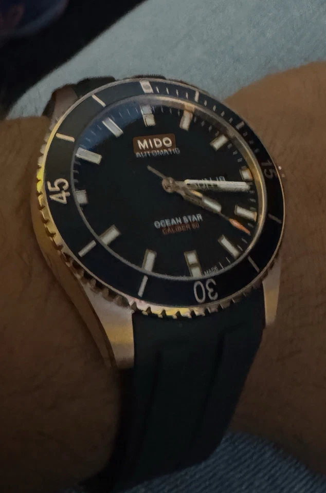Mido Ocean Star - Pulseira de borracha M0264301105100 - Imagem 2 de 3