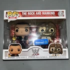 Funko Pop! Vinyl: WWE - The Rock vs. Mankind (Metallic) - 2 Pack - Minor Damage