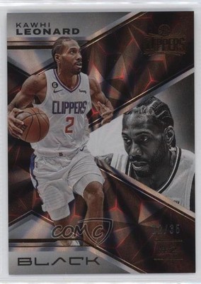2022-23 Panini Black Copper 22/35 Kawhi Leonard #28 13kh
