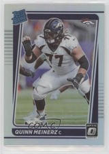 2021 Panini Donruss Optic Rated Rookie Holo Prizm Quinn Meinerz #262 0v39