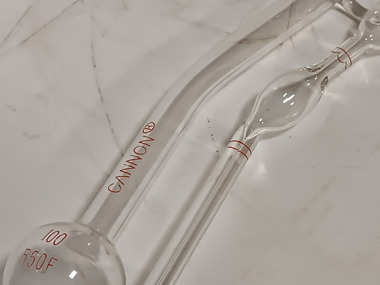 Cannon Instrument Co. 9721-B59 Calibrated Viscometer, Cannon-Fenske Routine, 100