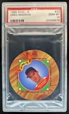 1995 King-B Greg Maddux #23 PSA 10 GEM MINT Braves