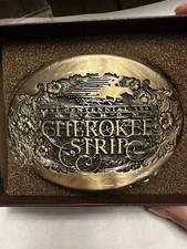 Cherokee Strip Centennial Foundation 1993 in Oklahoma Commemorative Belt Buckle
