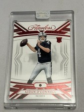 2023 Panini Flawless Football Rookie Aidan O'Connell RC 20/20 Ebay 1/1 Raiders