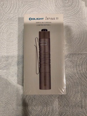 Olight i5T EOS Ti LED Flashlight Titanium Gray 1.5V Battery Limited Edition
