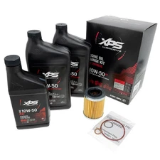 BRP 9779252 Can-Am XPS 4T 10W-50 Rotax Engine Oil Change Kit for 500cc Engines