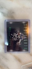 2025 Panini Black Justin Jefferson Spotlight Signatures Silver Ink Auto /15 (DG)