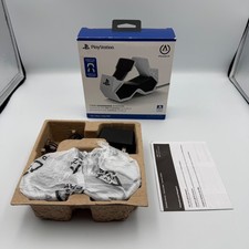 PowerA Twin Charging Station for PlayStation 5 PS5 1516956-01 Open Box