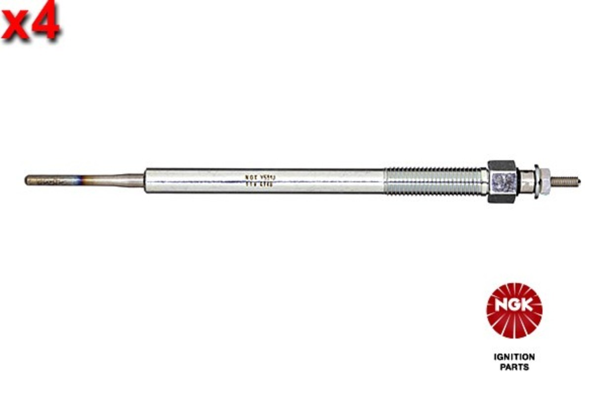 NGK 4x Glow Plug For TOYOTA Avensis Corolla Dyna Hiace Previa 99-15 19850-27010